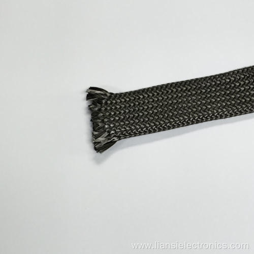 Popular durable heat resistant Carbon fiber braided sleeve